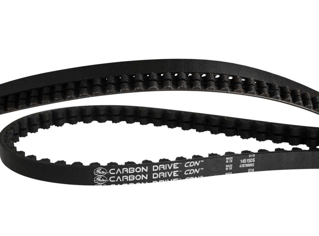 Gates drivrem cdn carbon drev 125t 1375x12mm sort