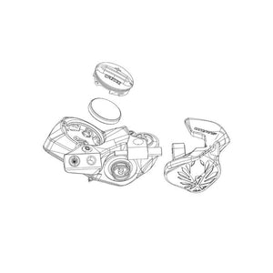 Sram versd axs pod akkukansi musta