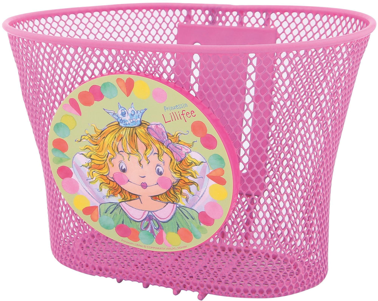 Bike fashion kinder fietsmand, voorop fr.basket lillifee