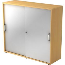 Bach sliding door wardrobe hammerer 3fh beech, silver