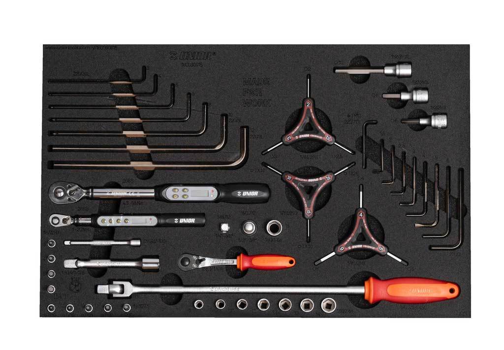 Unior tool inlay tool trolley