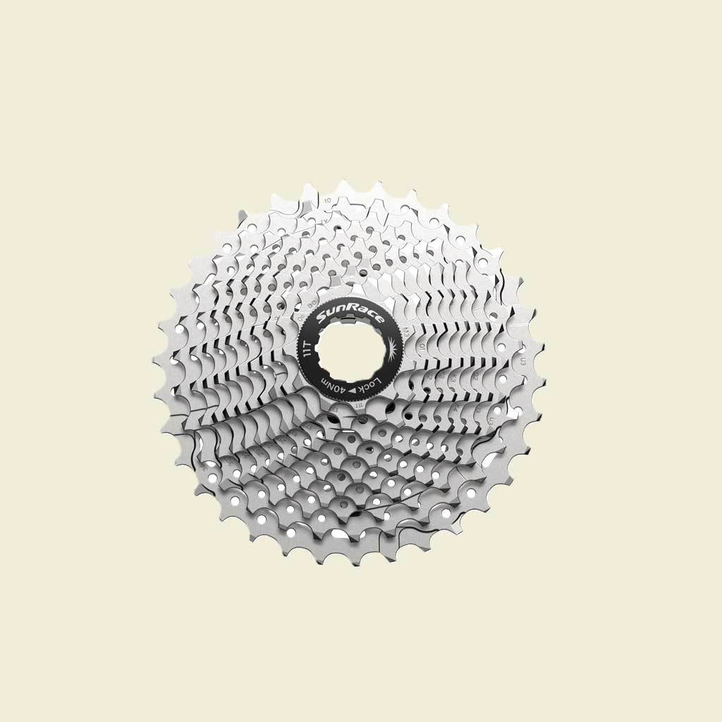 Shimano Sunrace Cassette CSRX11 11V 11-34t argento