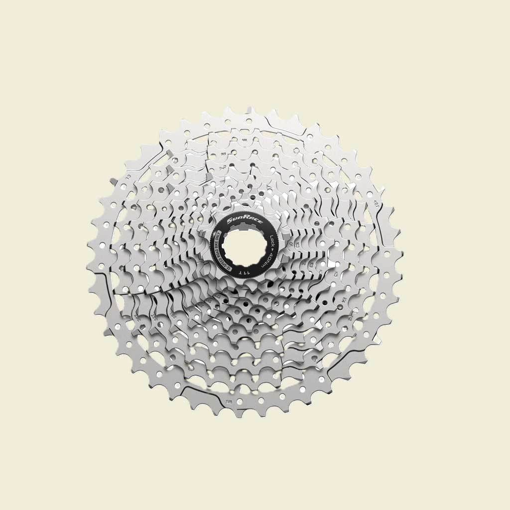 Kaseta Shimano Sunrace CSRZ800 12V 11-42T SREBLE