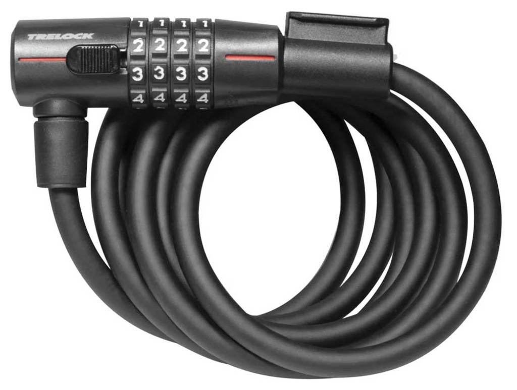 Trelock KS415 Cód glas cábla 110 15mm dubh