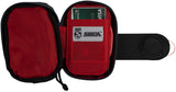 Silca zadeltas mattone saddle bag mattone black red