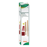 Alert ulkona lyöntipallosetti puuta kätevällä säilytysverkolla | 2 kpl