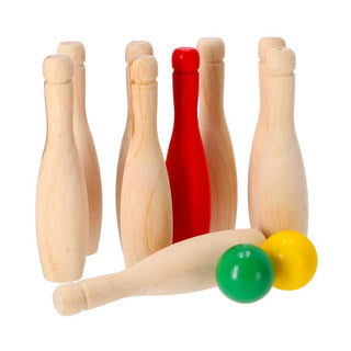 Alert alarm udendørs træ bowling sæt