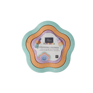 Stapblokken jipy discover 4 stuks pastel kleuren