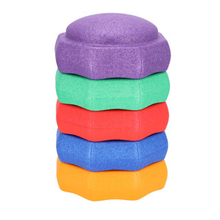 Stapblokken jipy discover 5 stuks primaire kleuren