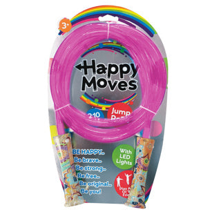 Happy Moves Jumping Rope LED 210 cm 2 assorti