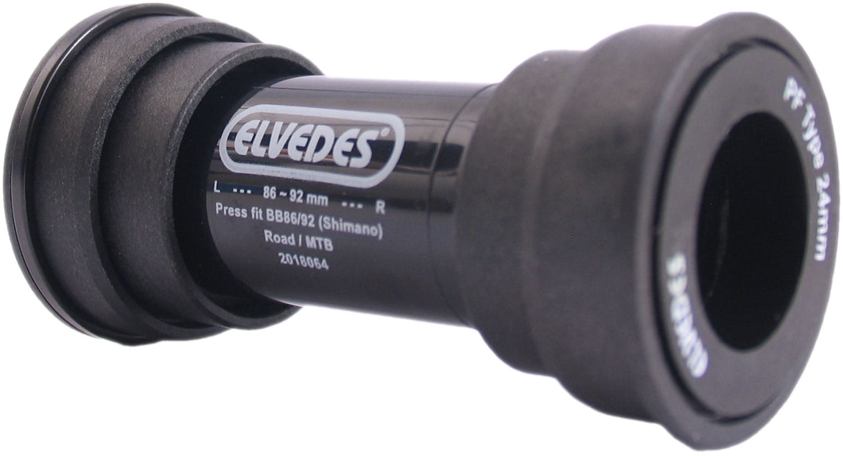 Ploadet bearing set Elvedes BB86 92 Adapter