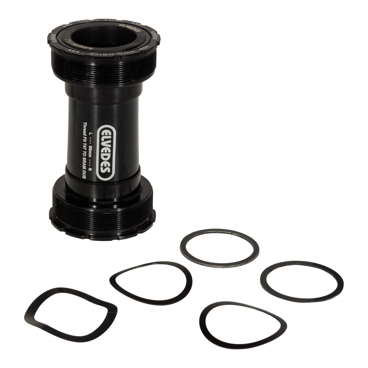 Plate scoop Elvedes thread fit T47 SRAM DUB internal 86 mm