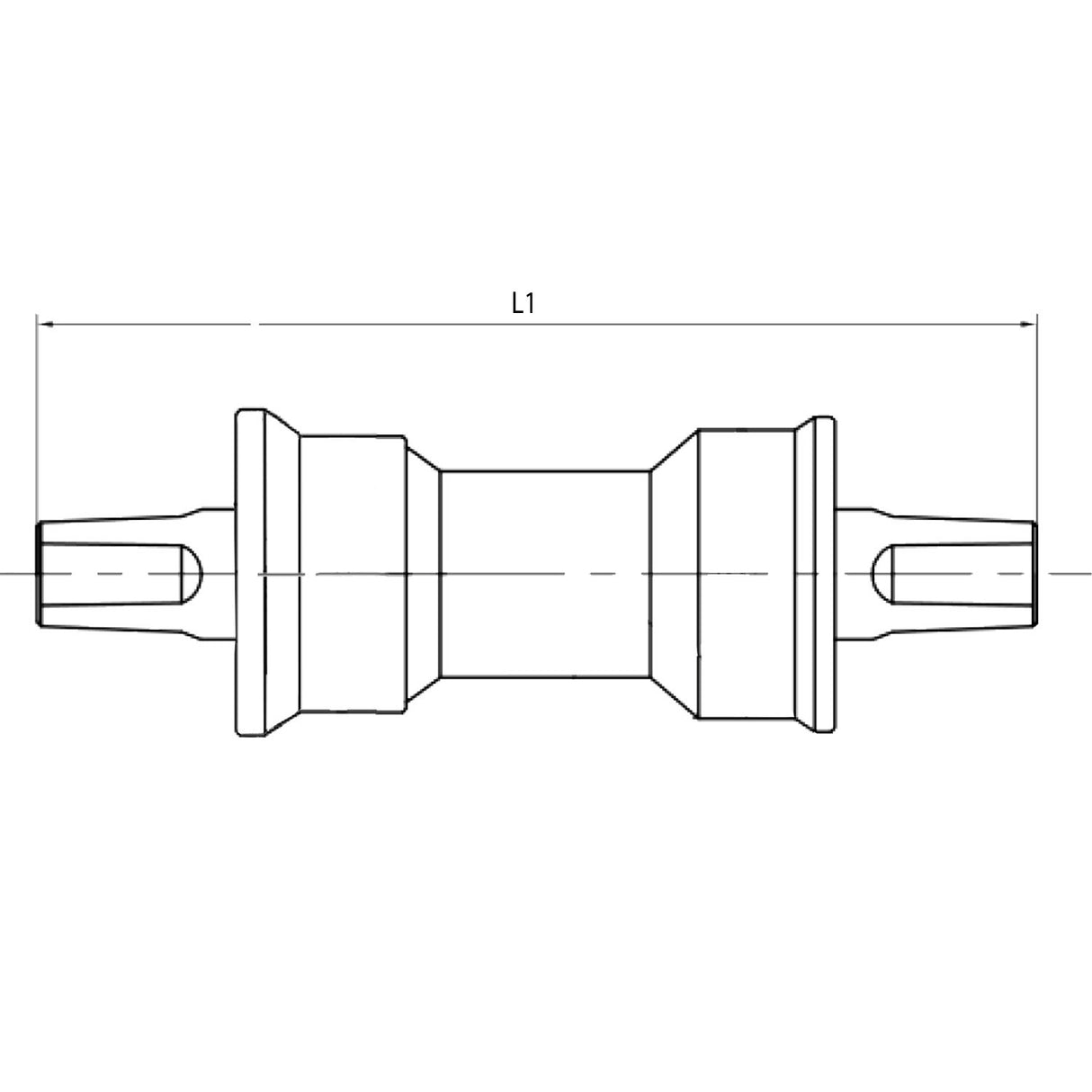 Riparazione della staffa inferiore m-onda set in acciaio 127mm