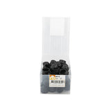 Cover cap nut m12 black plastic tub 50 pcs.