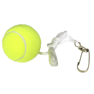 Alerta de la pelota de tenis deportivo con cuerda