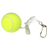 Alerta de la pelota de tenis deportivo con cuerda
