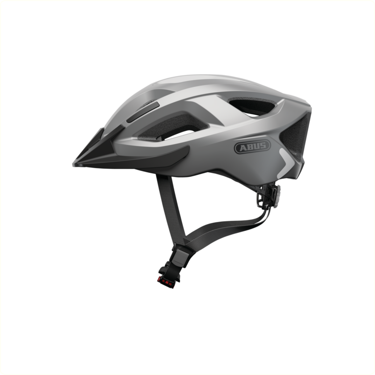 Abus Helm Aduro 2,0 m (52-58cm). Srebro