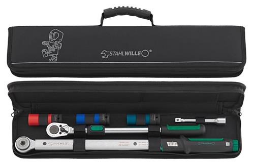 Stahlwille momentsleutelset 40-200nm 1 2 incl telescoopratel