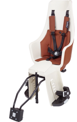 Bobike child seat behind Maxi Exclusive Tour Plus Cinnamon Brown Frame Confirmation (FF)