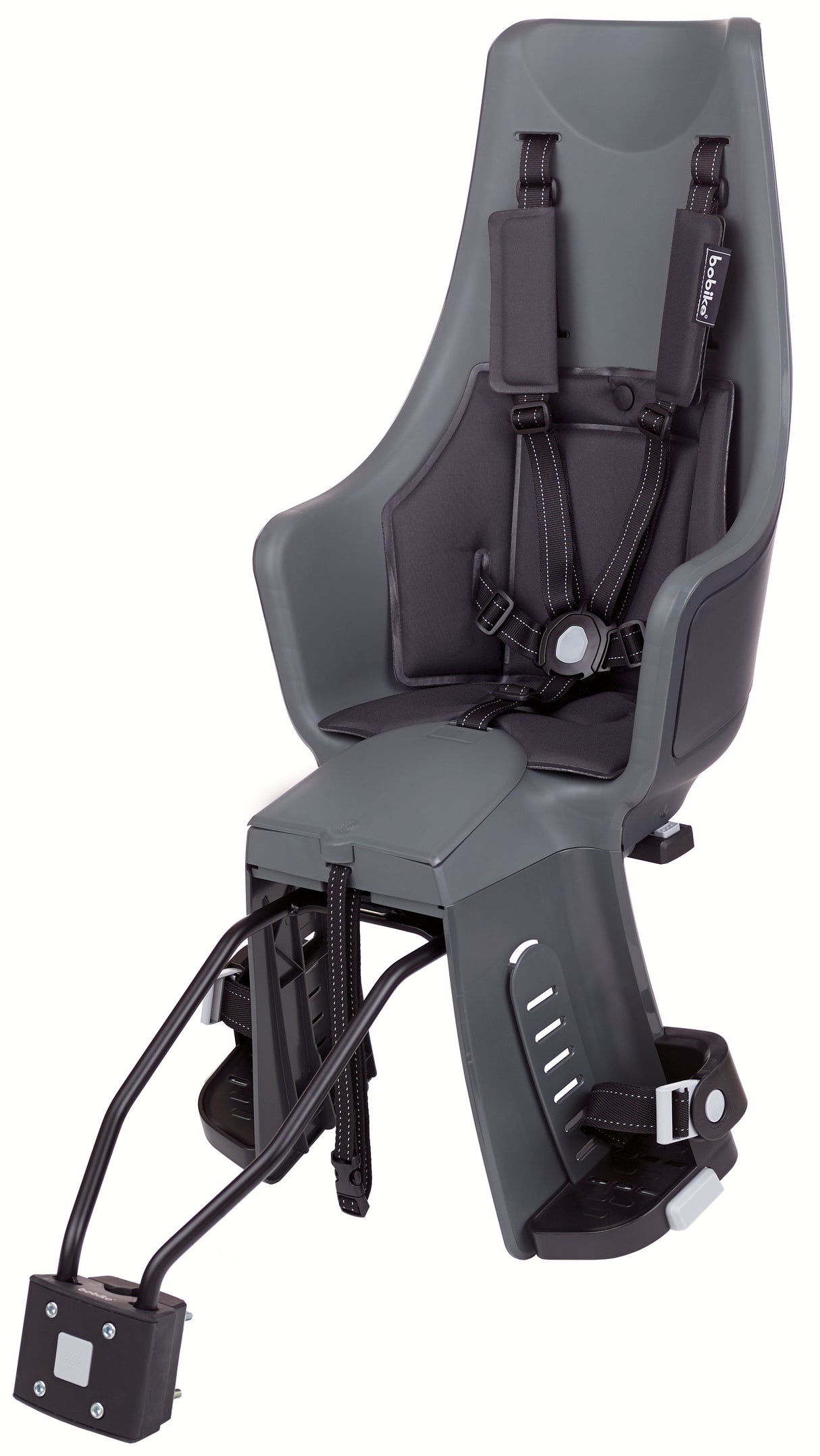 Bobike -Kindersitz hinter Maxi Exclusive plus Urban Grey Frame Bestätigung (FF)