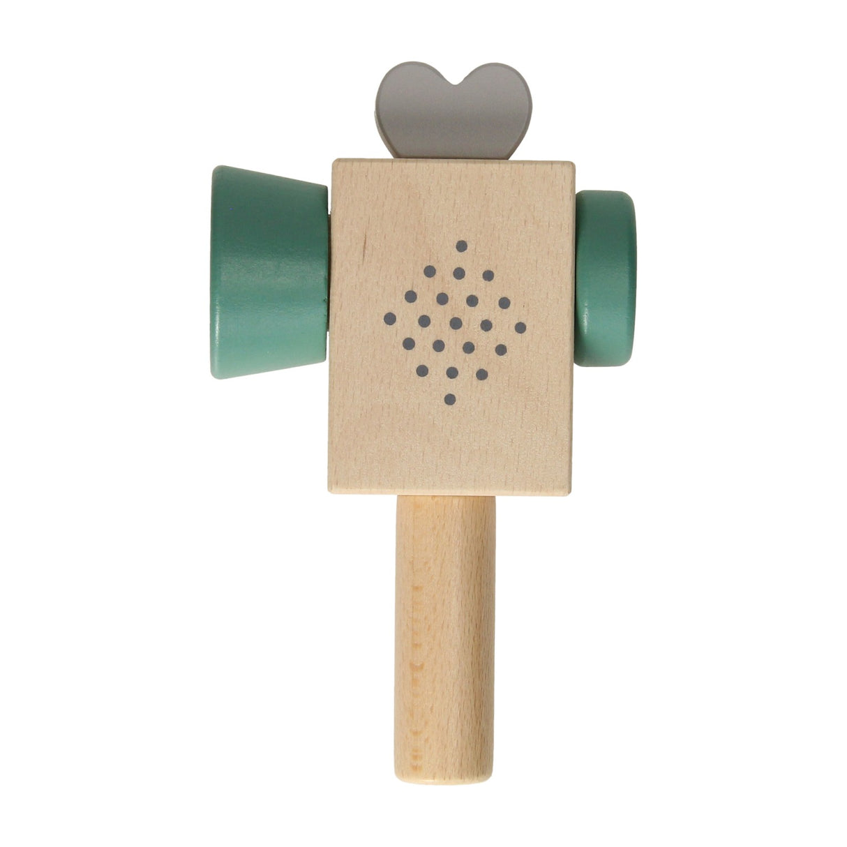 Videocamera in legno - blu