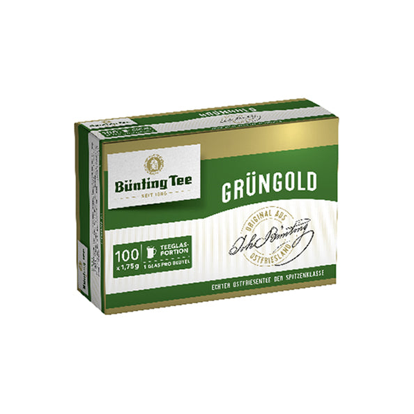 Bunting Tee Grungold Teebeutel Pack (10x 100 Stéck)
