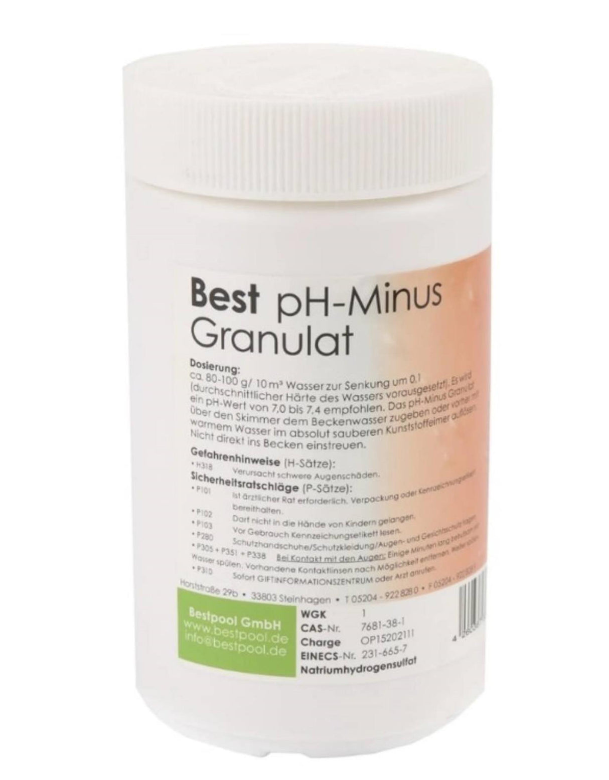 Bestpool pH-minus granules 1.5kg