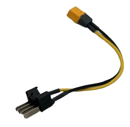 Motinova e-kolesa adapter adapter kabel 20 cm rumeno-črni XT60H-m
