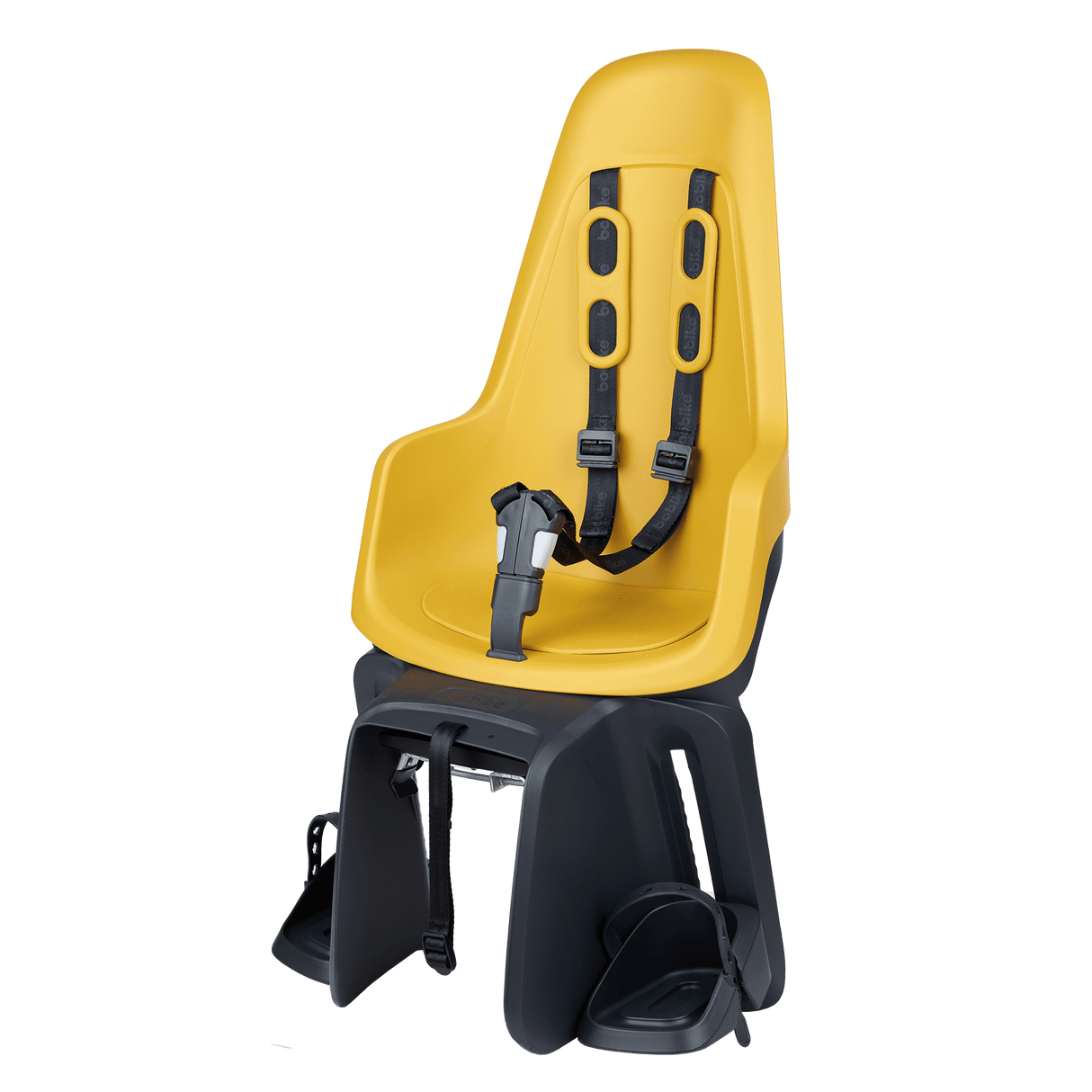 Bobike child seat behind One Maxi E -BD - Mighty Mustard