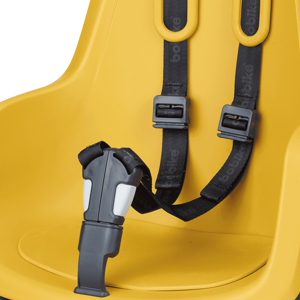 Bobike child seat behind One Maxi E -BD - Mighty Mustard
