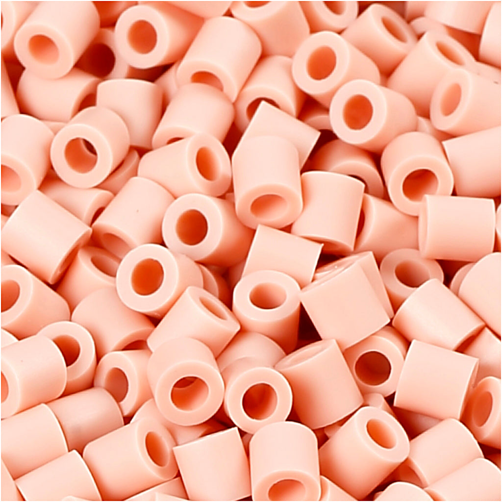 Nabbi foto kralen, afm 5x5 mm, gatgrootte 2,5 mm, medium, roze (18), 1100 stuk 1 doos