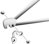 Union Derailleurpad GH-129 csavarkészlettel M8X0.75