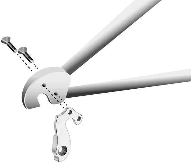 Union Derailleurpad GH-153 M5x0.8 csavarkészlettel