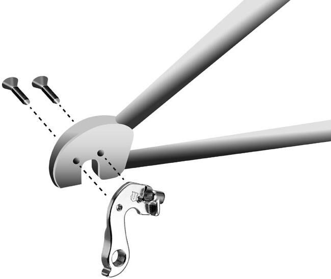 Union derailleur hanger gh-201 cube