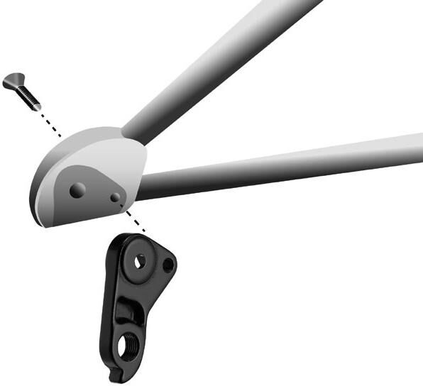 Union derailleur hanger gh-217 scott