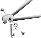 Union pavarų perjungiklio pakaba gh-229 fokusas, deimantinė