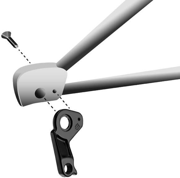 Union derailleur hanger gh-236 ghost