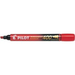 Pilot permanent marker 400 chisel tip red