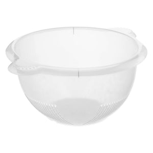 Rotho rondo colander 32.5x26.5x13 cm transparent
