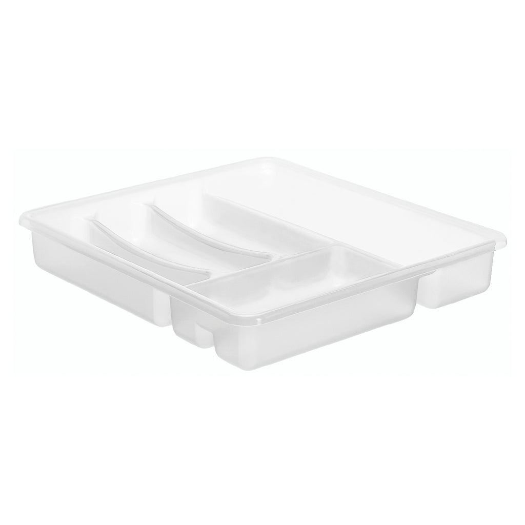 Rotho Cutlery box 6 compartments Transparent