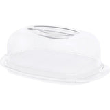 Rotho Fresh Cheese Container 29x17x10.5 cm white transparent