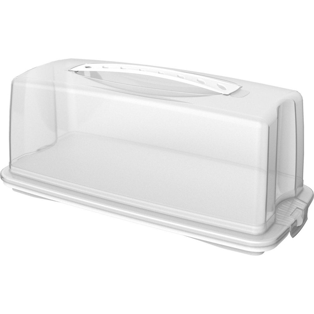 Rotho Fresh Cakeoos Rectangle 36x16.5x16.5 cm White Transparent