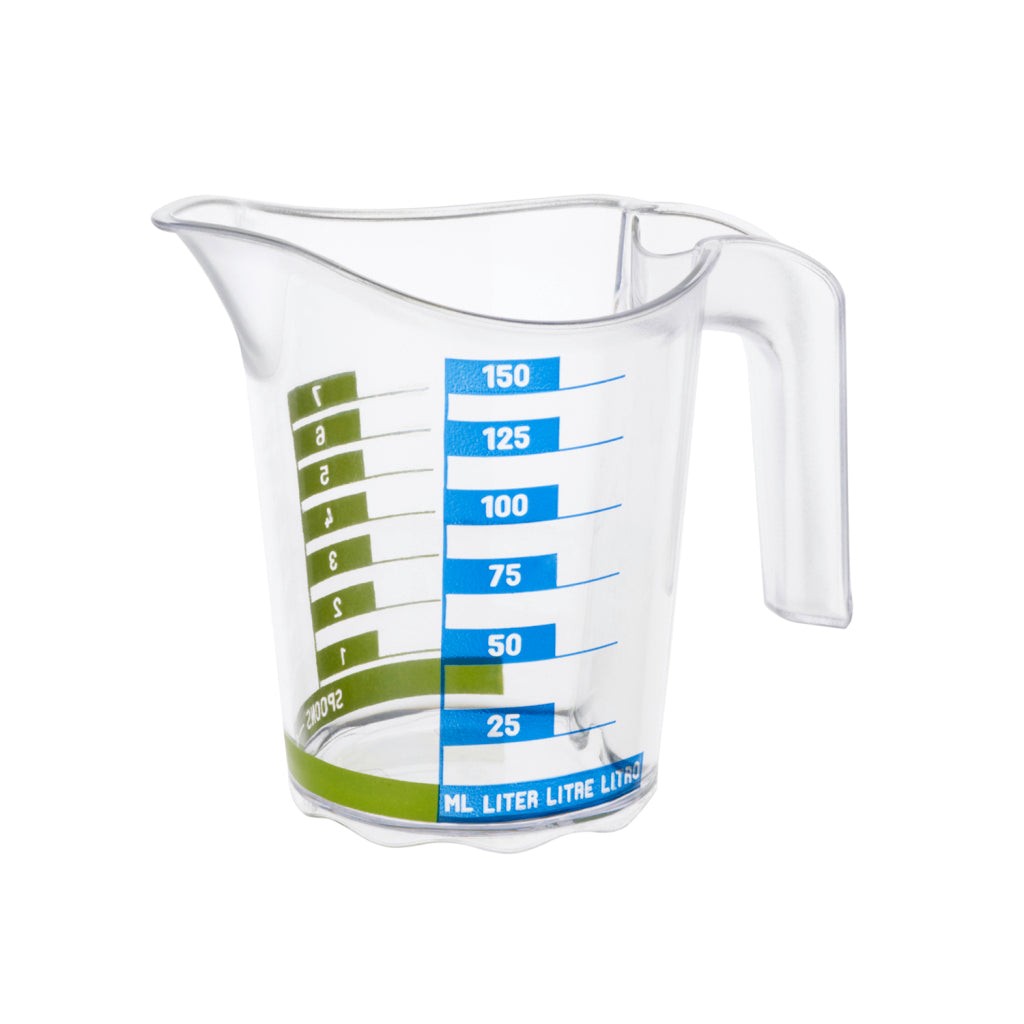Rotho domino measuring cup 0.15l transparent