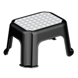 Rotho step stool paso silver metallic