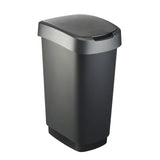 Rotho Twist waste bin 50l black