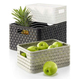 Rotho Country Basket Square 30x30x16 cm 14L White
