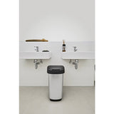 Rotho Twist Offall Bin 25l Sëlwer metallesch