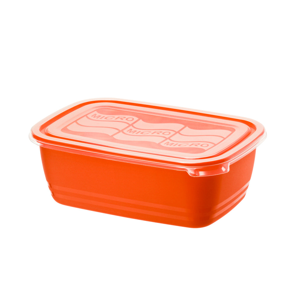 Rotho Microwave Box 1.9 L Eco Papaya Red