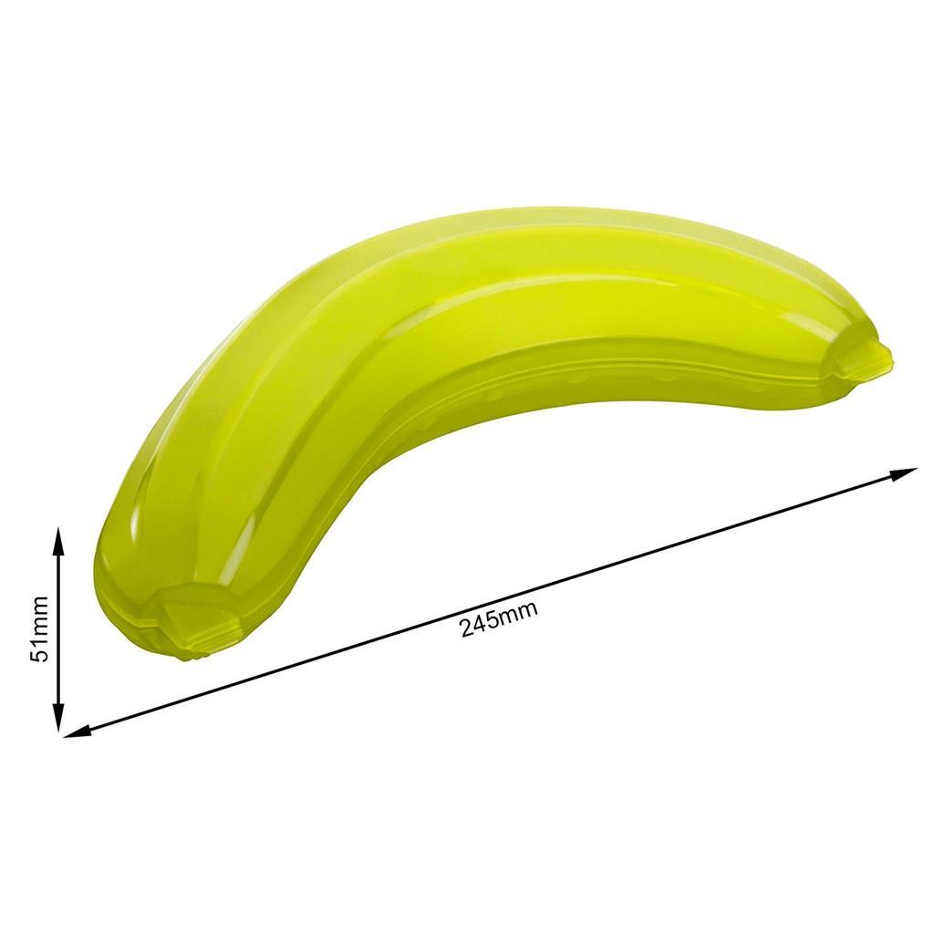 Rotho Fun Banana Box Lime Green