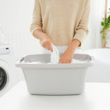Rotho laundry basket 25 liters Flowers Gray